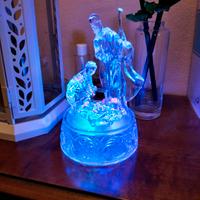 Presepe ornamentale luminoso