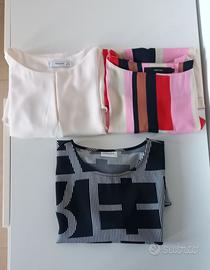 Set Camicie modello largo TG S manica corta
