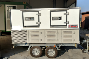 Carrello con cella frigo per cacciatori