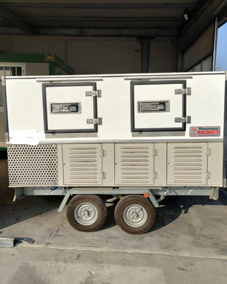 Carrello con cella frigo per cacciatori
