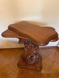 Tavolo porta tv con base girevole