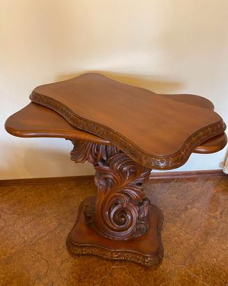 Tavolo porta tv con base girevole