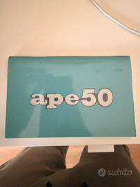 Libretto istruzioni Piaggio Ape 50