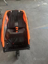 Rimorchio bici bimbo