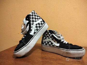 Vans azzurre cheap e nere