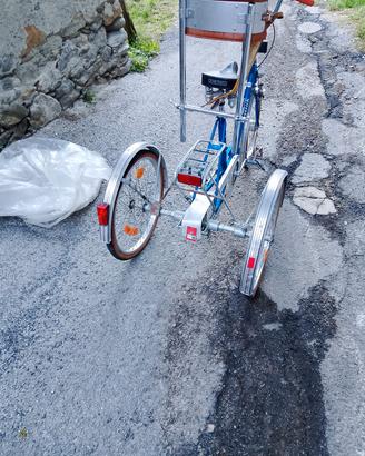 bicicletta a tre ruote 