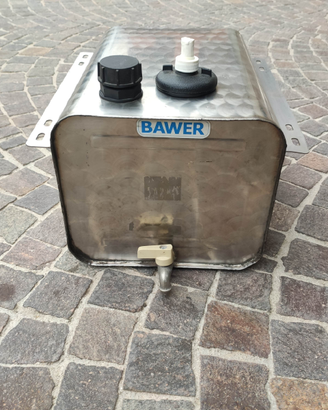 Serbatoio acciaio inox per acqua da 30 litri