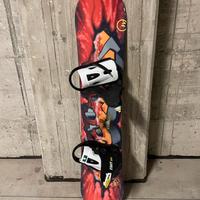 Snowboard Bambino 130cm completo di Attacchi