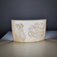 Lampada LED natale stampa 3d personalizza