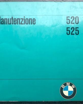 LIBRETTO USO E MANUTENZIONE BMW 520 e 525 1974