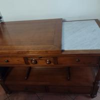 mobile da cucina + porta oggetti sospeso. 