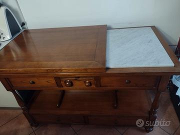 mobile da cucina + porta oggetti sospeso. 