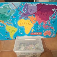 planisfero da parete 