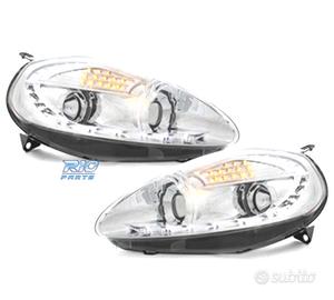 FARI FIAT GRANDE PUNTO 05-08 LUCE DIURNA FONDO CRO
