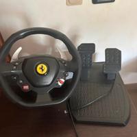 Assetto con pedali e sterzo t80 ferrari+gioco