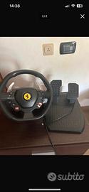 Assetto con pedali e sterzo t80 ferrari+gioco