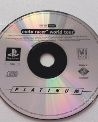 Gioco ps1 playstation 1 moto racer world tour