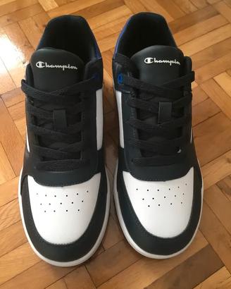 Scarpe Champion Bambini EUR 38 Nuove Blu Bianco