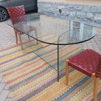 Tavolo in cristallo Fiam