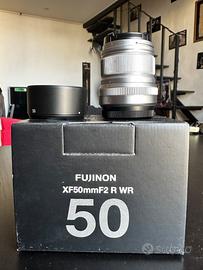 Fujifilm 50mm f2 R WR Silver + filtro black mist