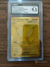 Mega Charizard X ex Gold 130/094 ITA CGC 9.5