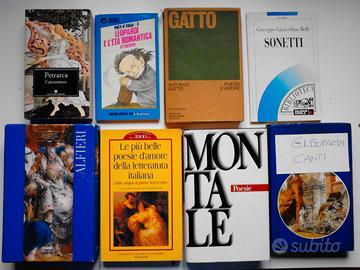 Libri di poesia e teatro