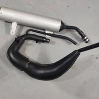 scarico marmitta completo originale vent 50 