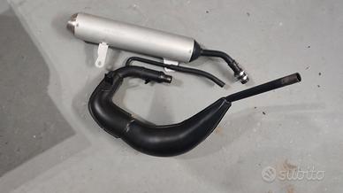 scarico marmitta completo originale vent 50 