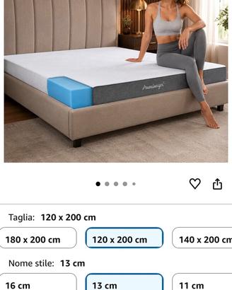 2 materassi 1 piazza e mezza