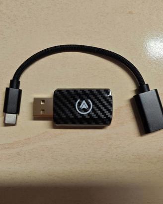 MSXTTLY Adattatore Wireless CarPlay e Android Auto