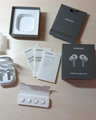 Samsung Galaxy Buds 4 Pro Bianche - NUOVE