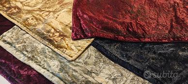 federe cuscino velluto satinato 