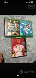 Tre giochi xbox