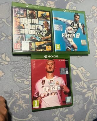 Tre giochi xbox