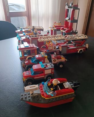 set lego pompieri