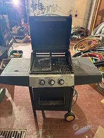 Barbecue a gas 3 fuochi Ompagrill expert 3