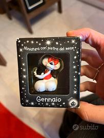 Miniatura Diddlina con pietra Gennaio