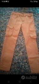 Bershka Pantalone Cargo Skinny Taglia 40 Nuovo