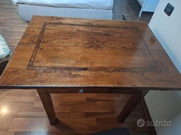 Scrivania antica con secretaire - Smartworking