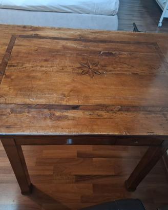 Scrivania antica con secretaire - Smartworking