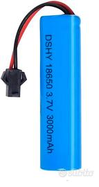 Batteria Li-Ion 3.7V 3000mAh SM-2P per RC