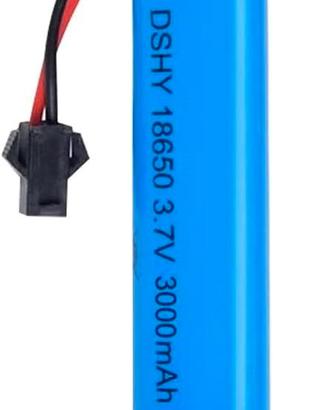Batteria Li-Ion 3.7V 3000mAh SM-2P per RC