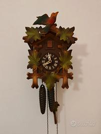 Orologio a cucù meccanico tedesco degli anni 70-80
