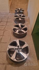 Cerchi in lega 4x108 da 17