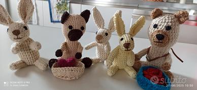 Animaletti all' uncinetto 