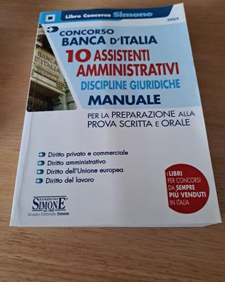 concorso banca d'italia assistenti amministrativi