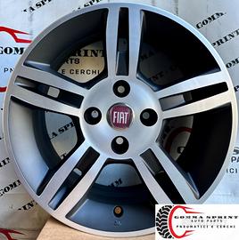 4 CERCHI IN LEGA ORIGINALI R15 FIAT GRANDE PUNTO