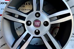 4 CERCHI IN LEGA ORIGINALI R15 FIAT GRANDE PUNTO