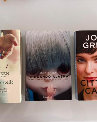 N.3 libri John Green