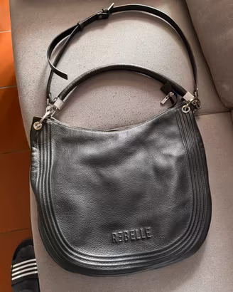 Borsa rebelle tutta in pelle